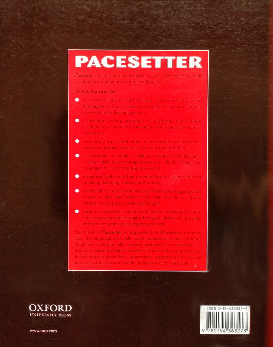 Pacesetter  Starter Teacher's Book