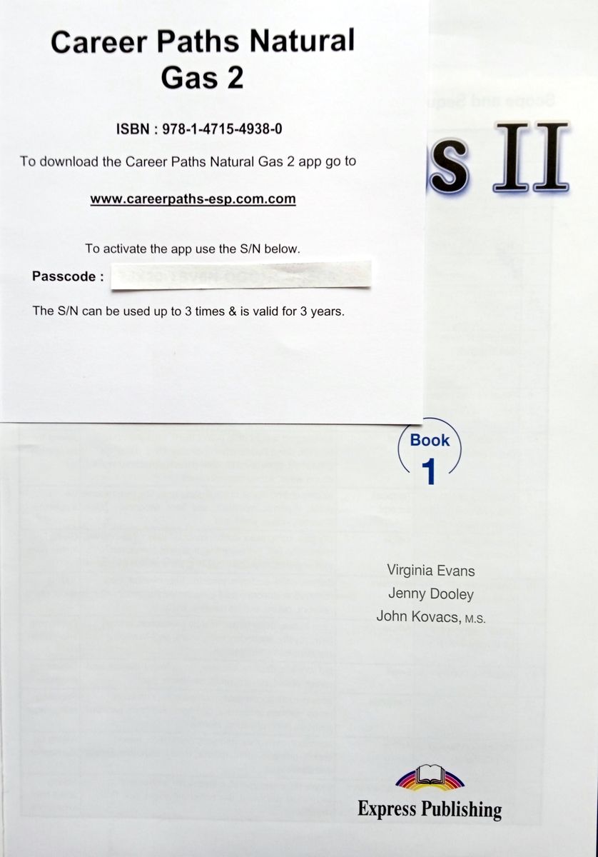 Career Paths Natural Gas 2 Teacher's Guide, Student's Book with Digibook and Online Audio