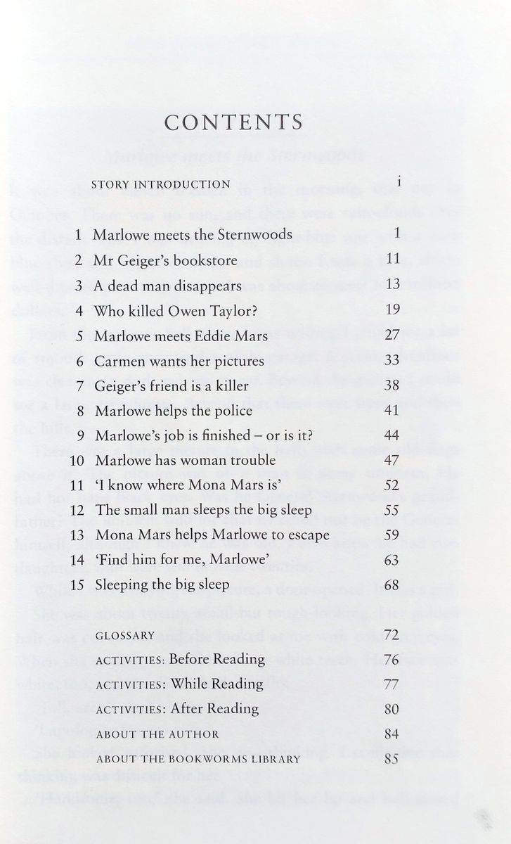 Oxford Bookworms Library 4 The Big Sleep