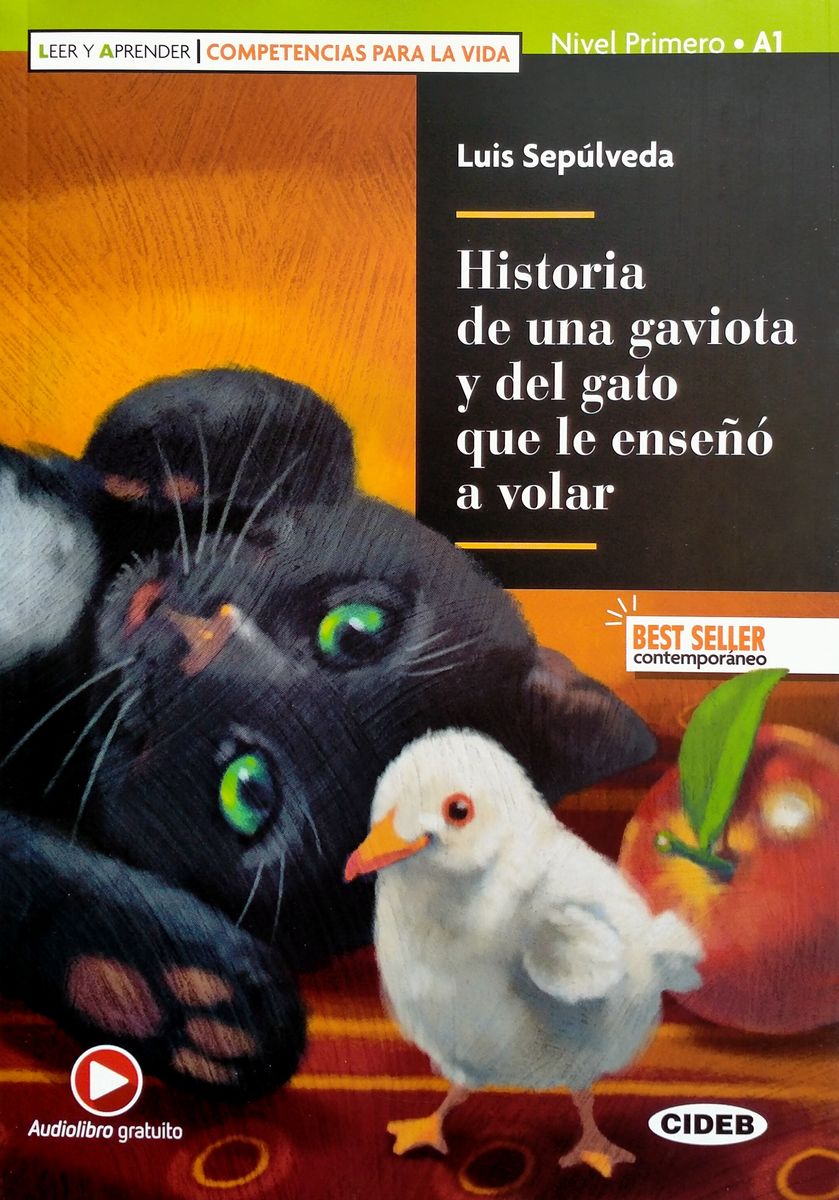 Leer y Aprender A1 Historia De Una Gaviota Y Del Gato Que Le Enseno A Volar + Audio