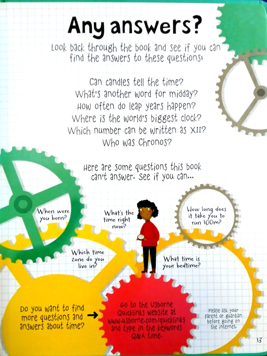 Lift-the-Flap Questions and Answers About Time