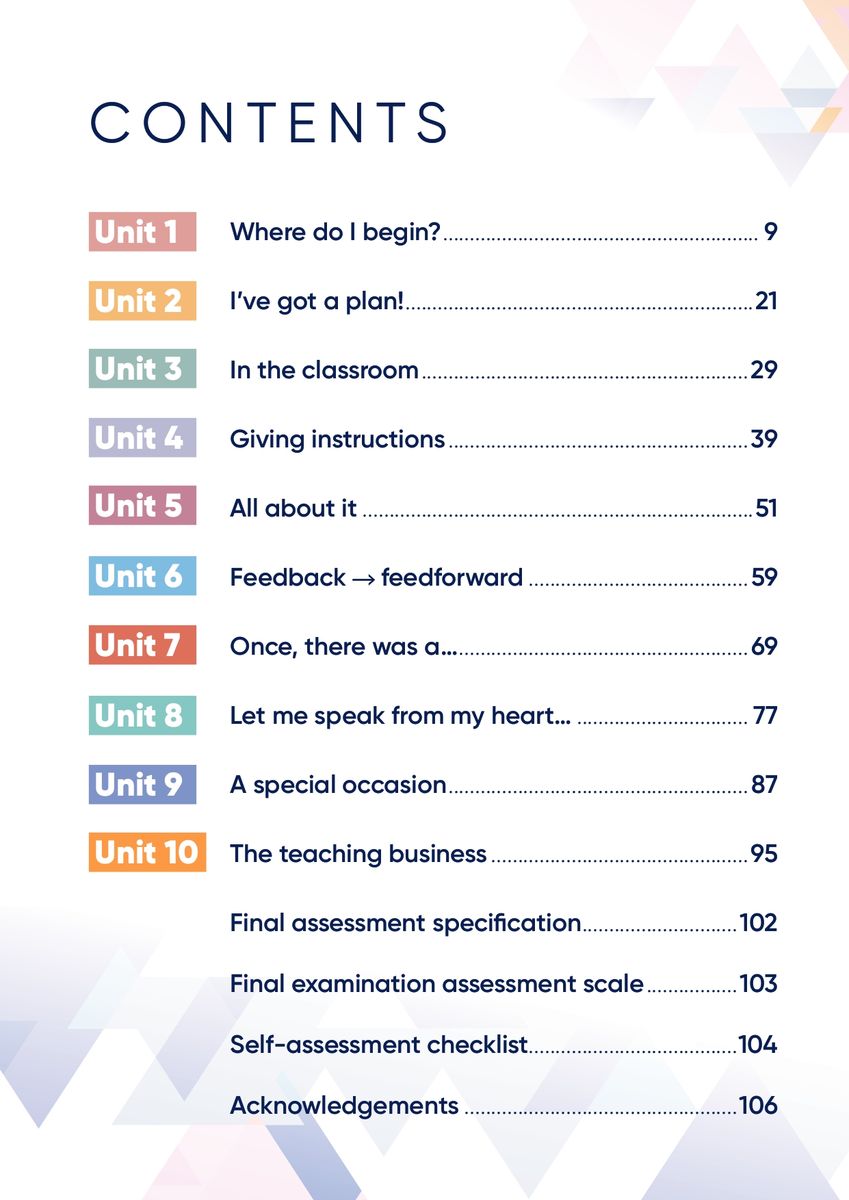 English for Teachers of English (Student's Book)
