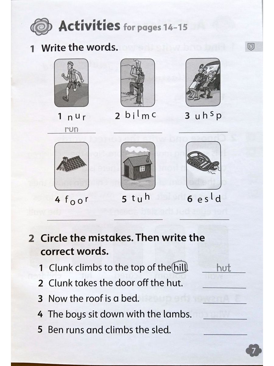 Oxford Read and Imagine 2 Sheep in the Snow Activity Book