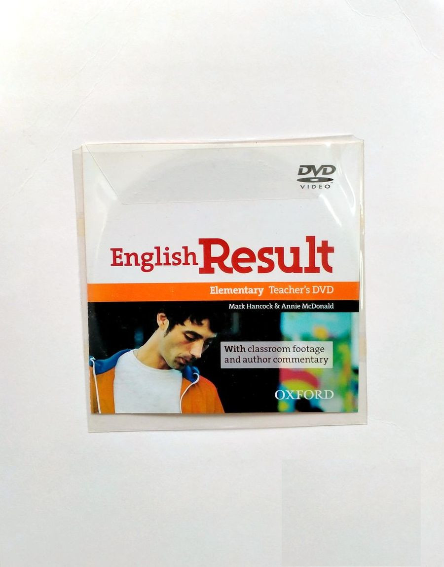 English Result Elementary Teacher's Book with DVD