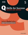 Q Skills for Success Reading and Writing (2nd Edition) 5 iTools Online (CPT) access code