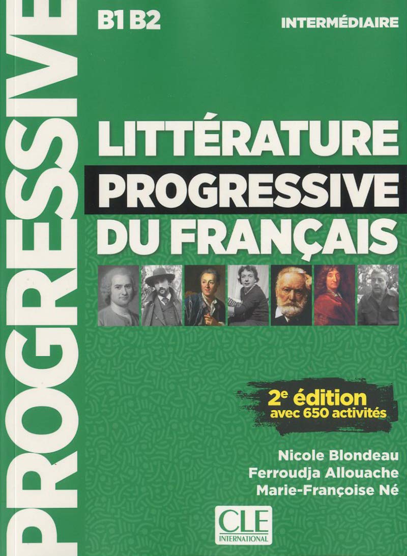 Litterature Progressive du Francais 2eme edition Intermediaire B1-B2 Livre + CD
