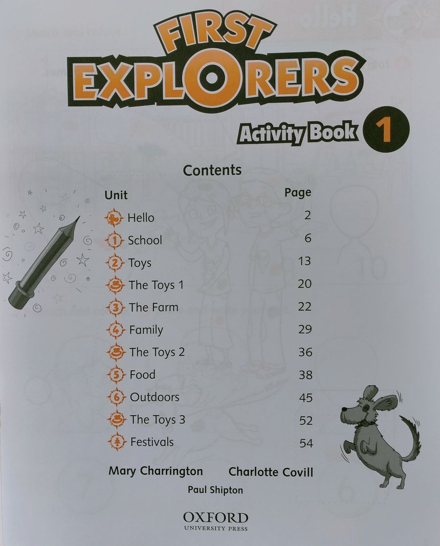 First Explorers 1 Activity Book