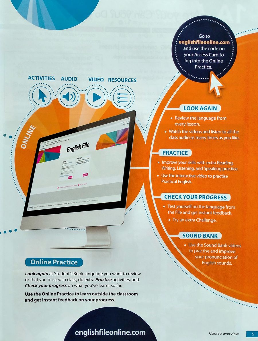 English File (4th edition)  Pre-Intermediate Student's Book with Online Practice