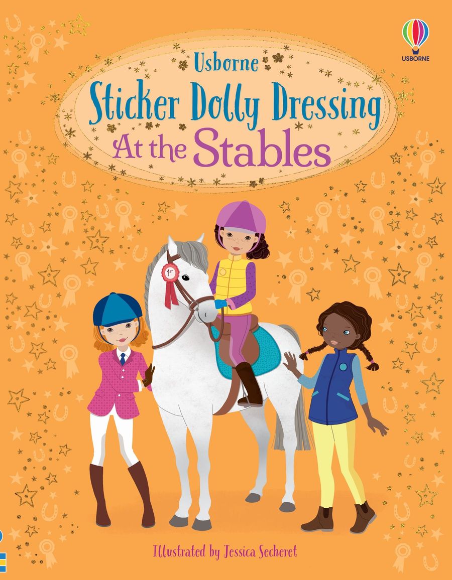 Usborne Sticker Dolly Dressing At the Stables