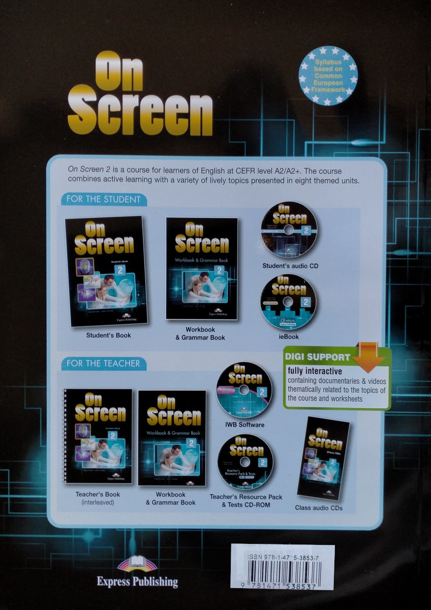On Screen 2 Student's Book with ie-Book