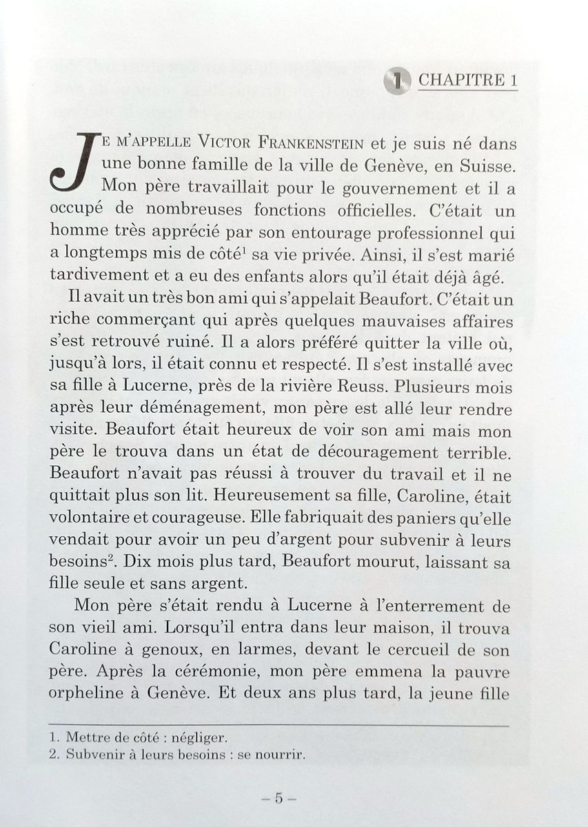 En Francais Facile 4 (B2) Frankenstein + Audio