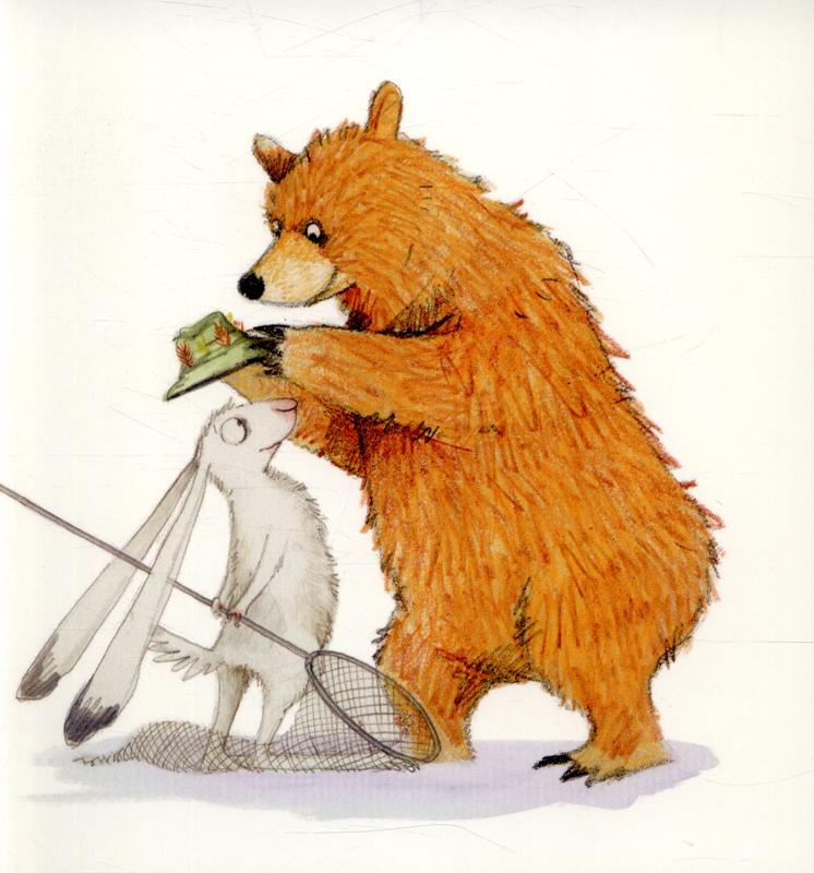 Bear and Hare Go Fishing