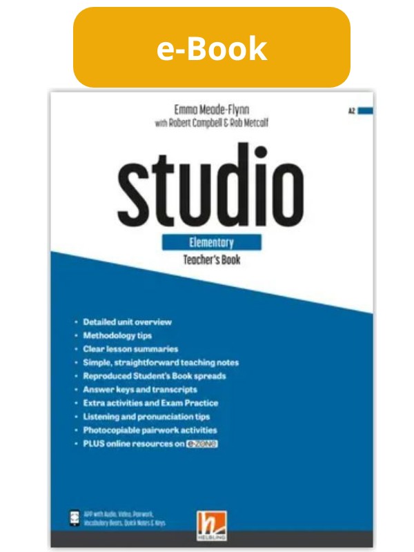 STUDIO Elementary Teacher's Book e-book