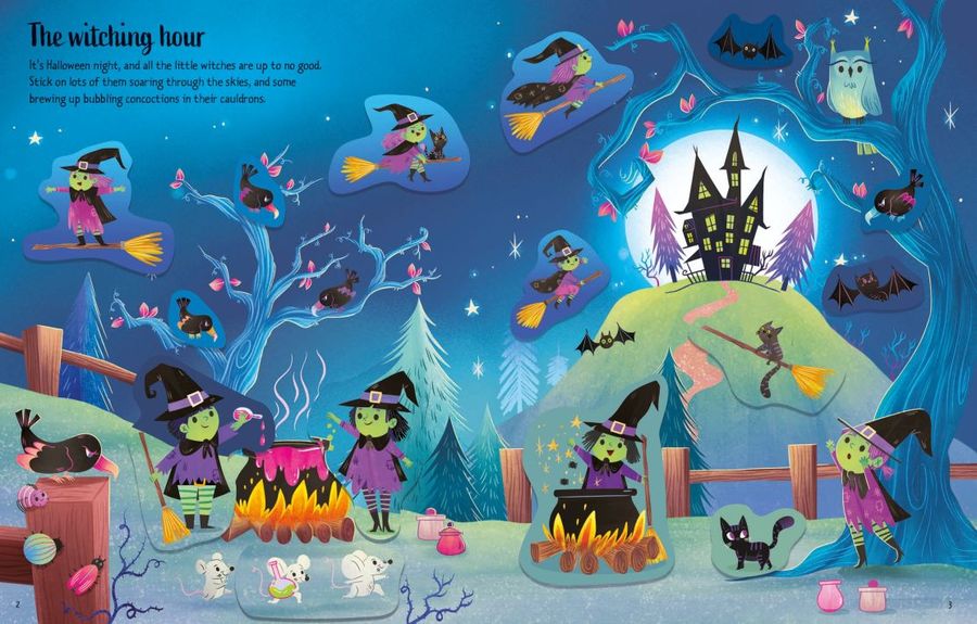 Usborne First Sticker Book Halloween
