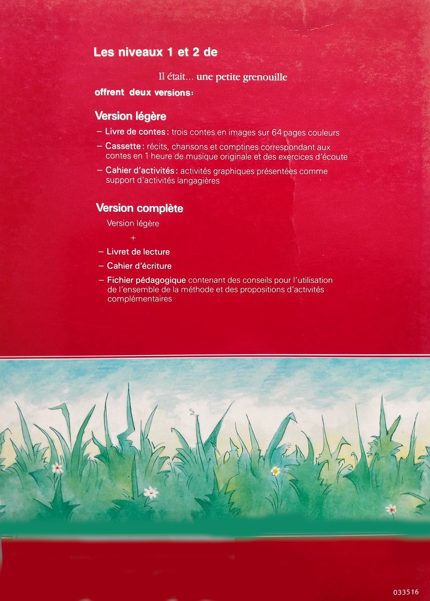 Il etait ... une petite grenouille 2 Cahier d'exercices