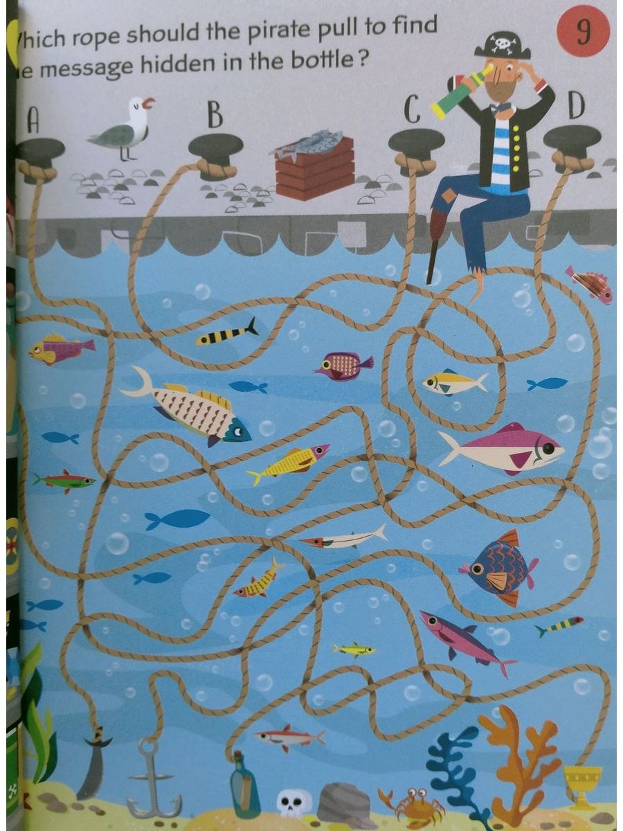 Usborne Minis Pirate Puzzles