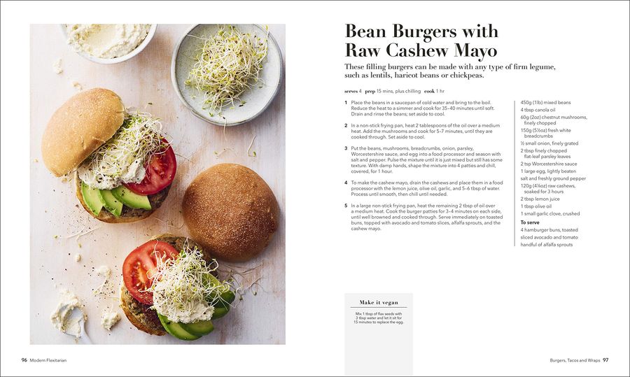 Modern Flexitarian Veg-based Recipes you can Flex to add Fish, Meat, or Dairy