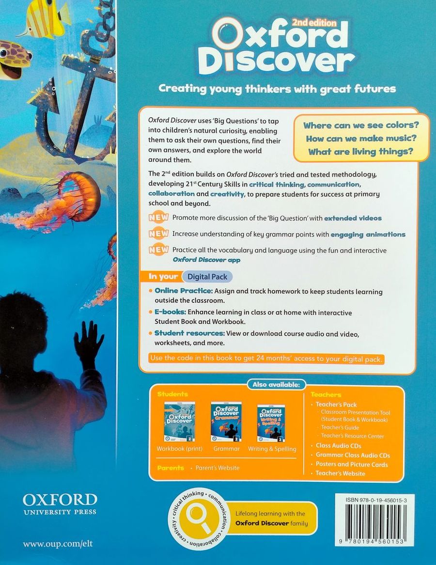 Oxford Discover (2nd edition) 2 Student Book with Digital Pack