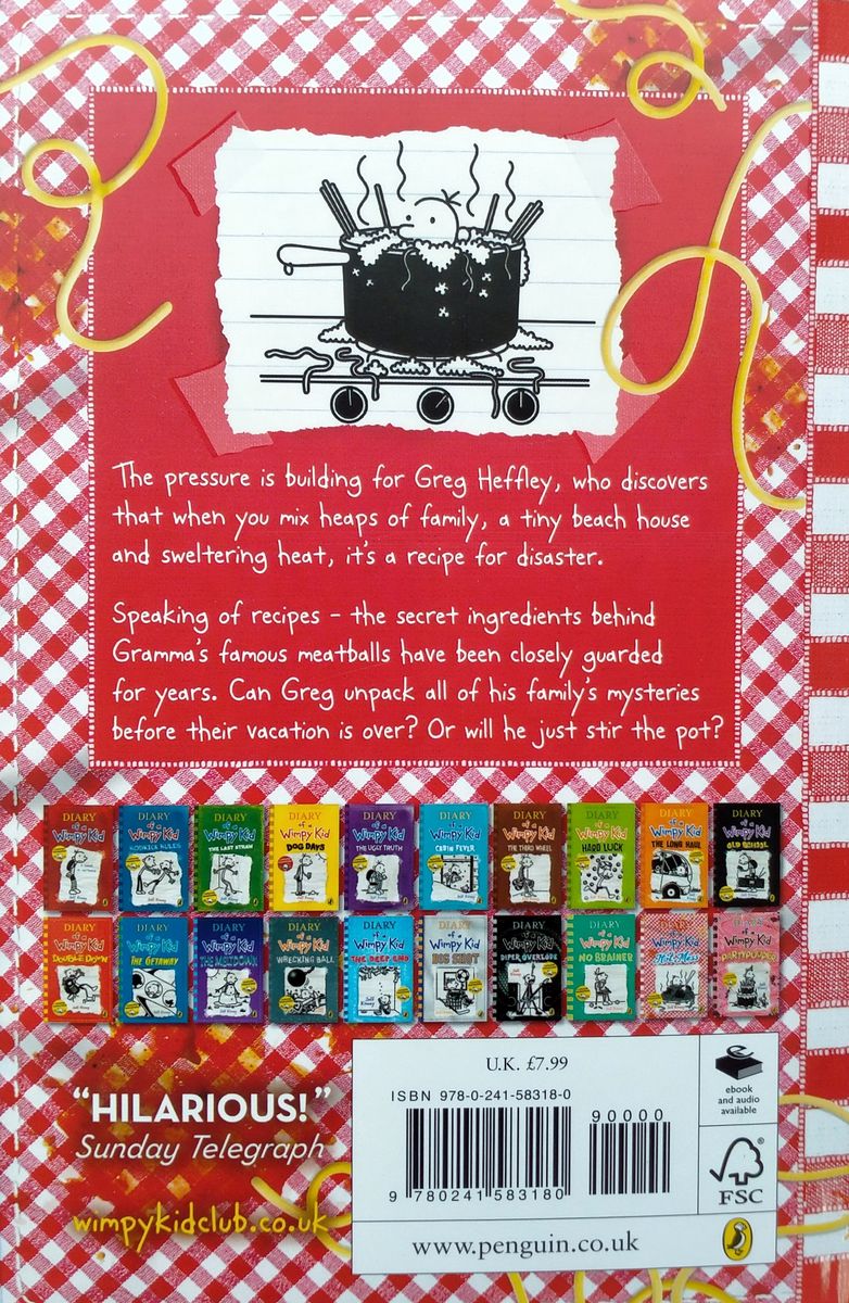 Diary of a Wimpy Kid Book 19 Hot Mess