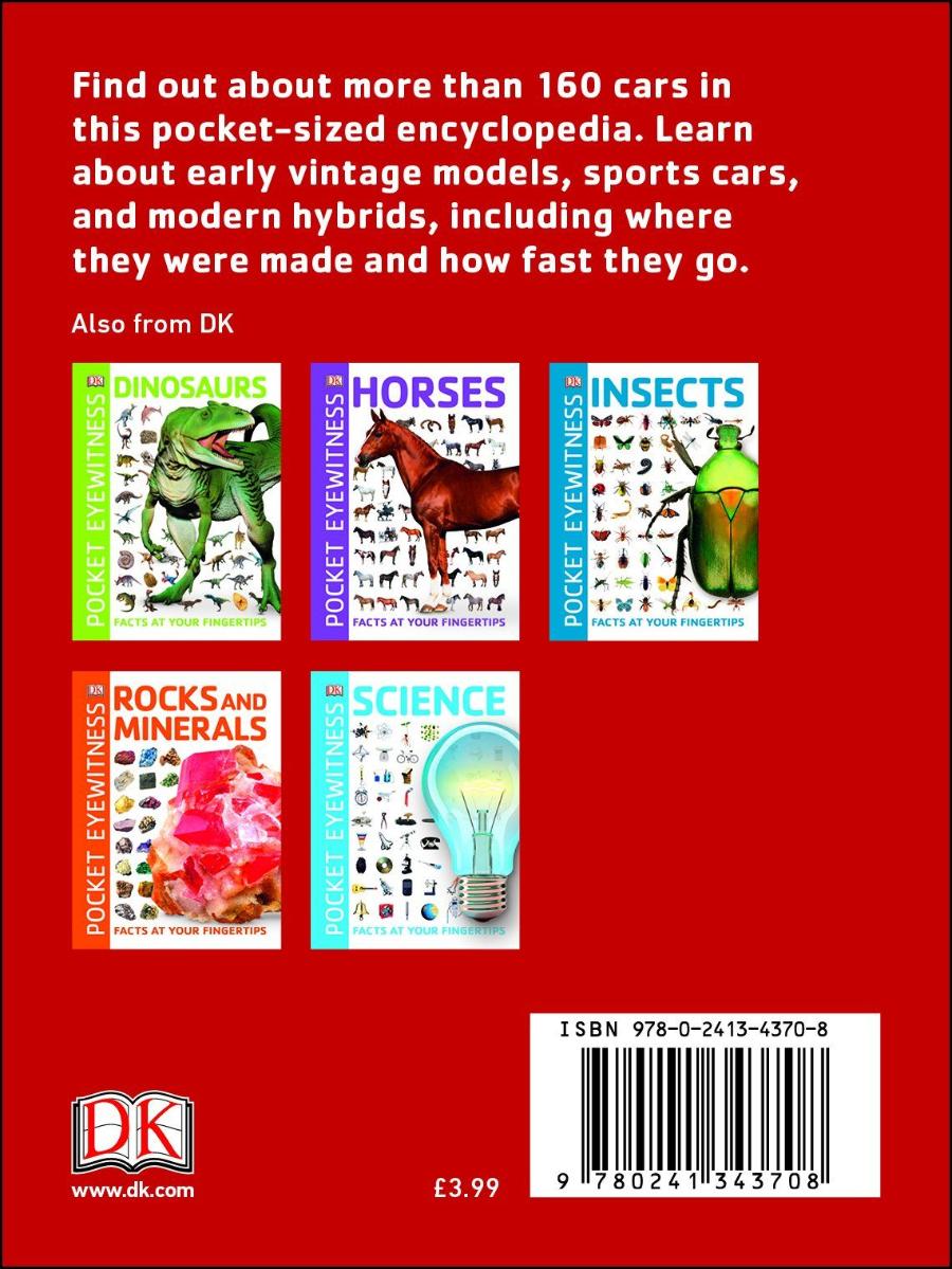 Pocket Eyewitness Cars Facts at Your Fingertips