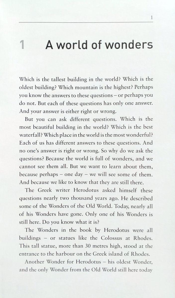 Oxford Bookworms Factfiles 2 World Wonders