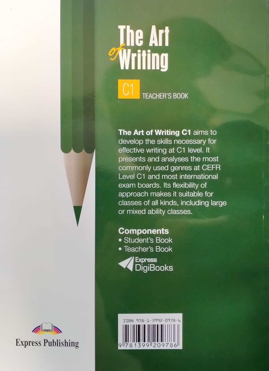 The Art of Writing C1 Teacher's Book with Digibook