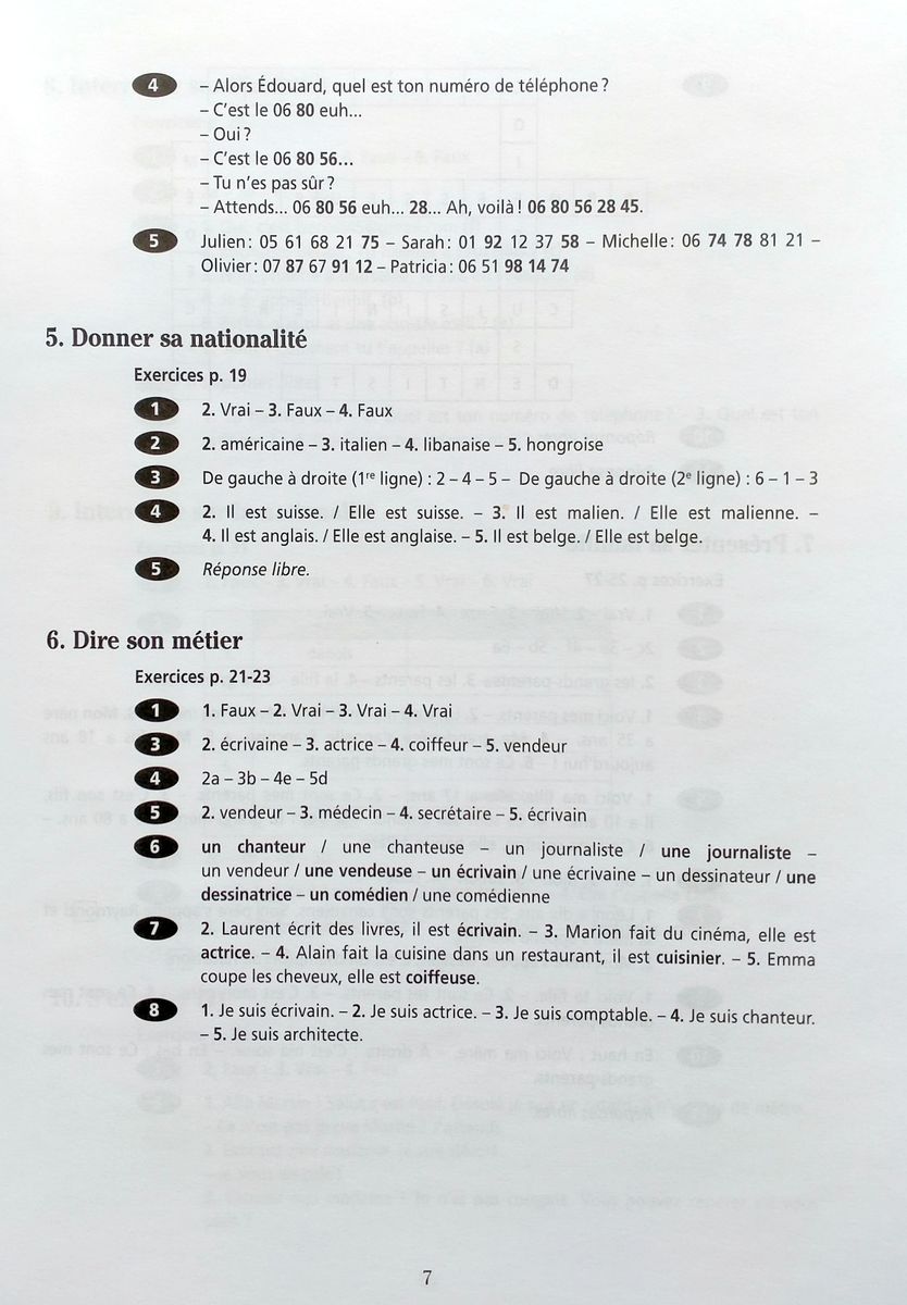 Communication Progressive du Francais Debutant Complet A1.1 Corriges  (ответы) купить недорого в интернет-магазине - RELOD | ISBN 9782090380927