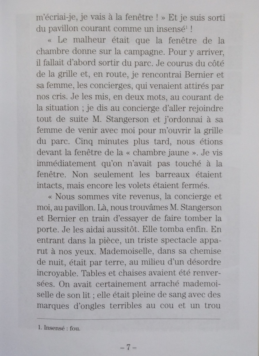 En Francais Facile 3 (B1) Le Mystere de la Chambre Jaune + CD