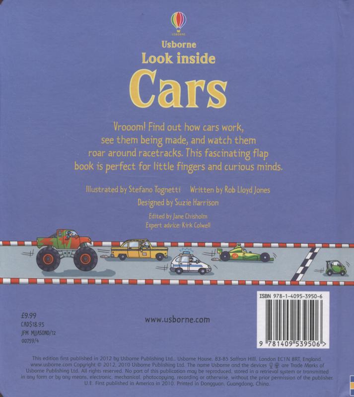 Usborne Look Inside Cars