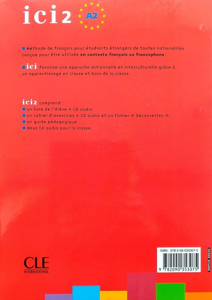 Ici 2 Cahier d'exercices + CD Audio et Fichier 'Decouvertes'