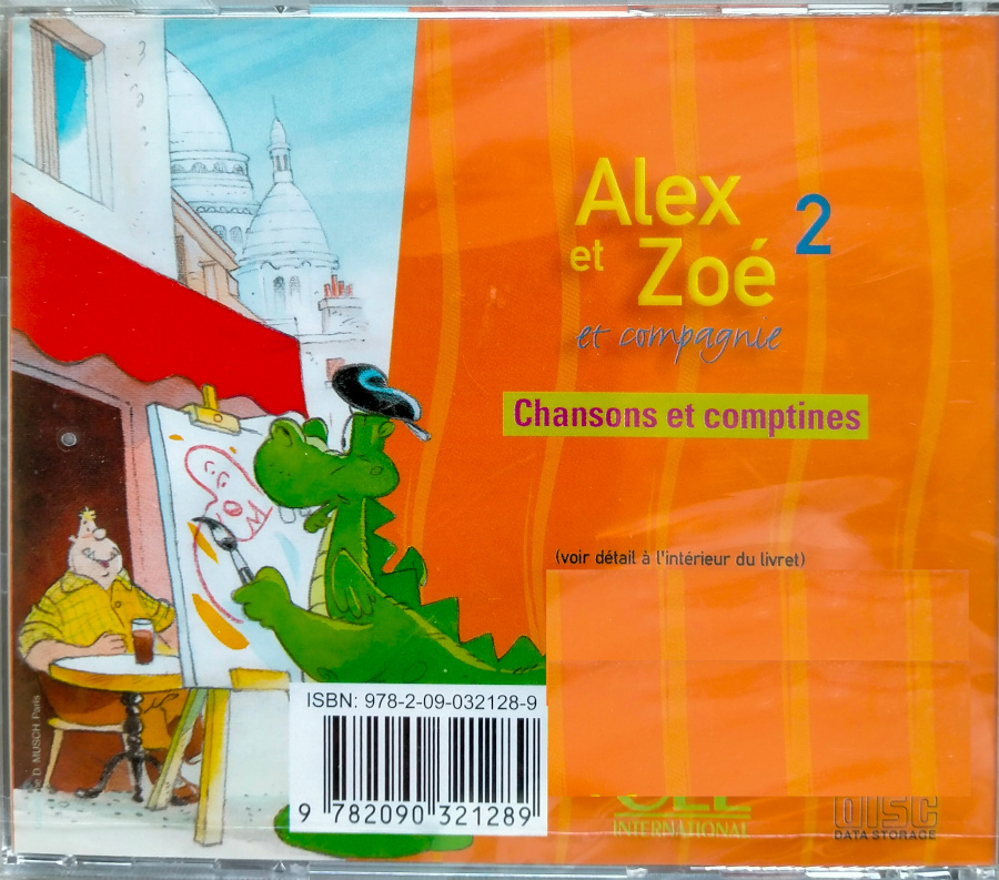 Alex et Zoe 2 CD audio individuel