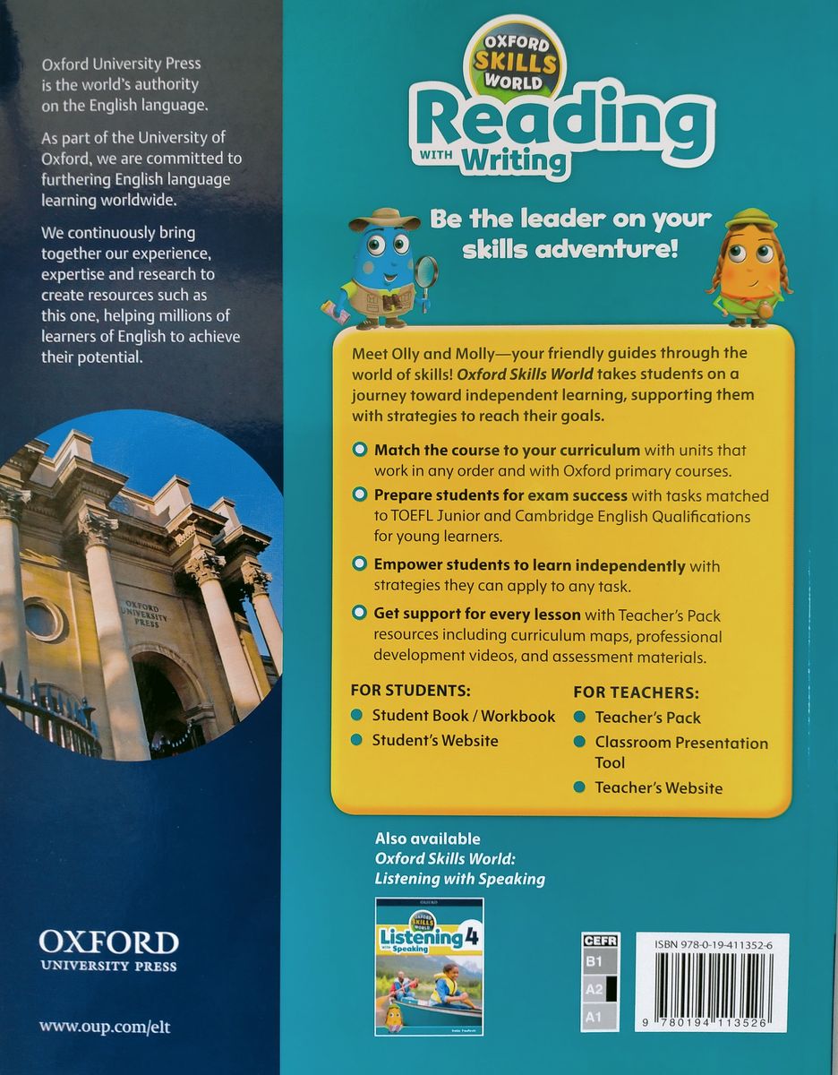 Oxford Skills World 4 Reading with Writing Student Book and Workbook