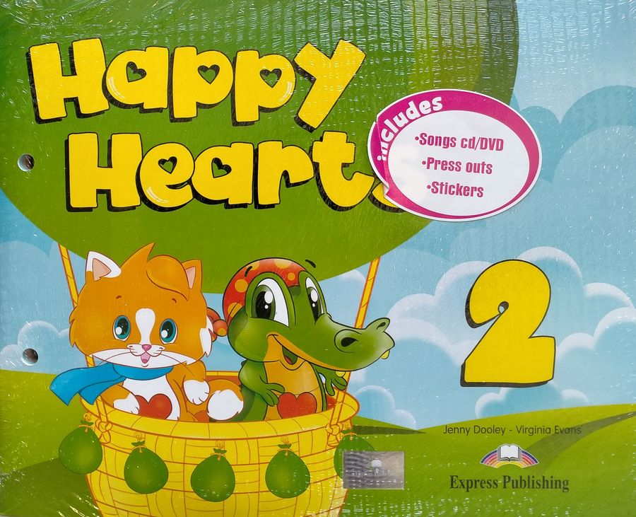 Happy Hearts 2 Pupil's Book with Stickers, Press Outs & Multi-ROM
