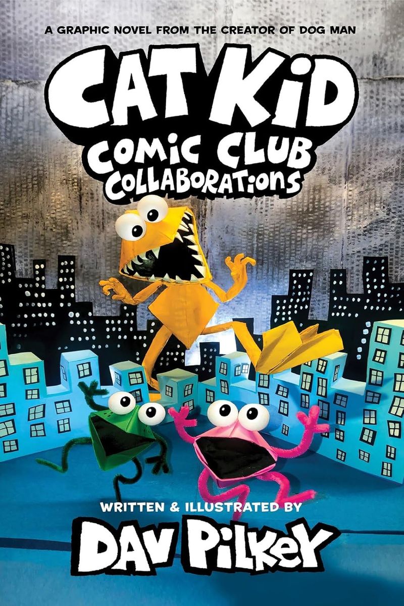Cat Kid Comic Club 4 Collaborations from the Creator of Dog Man