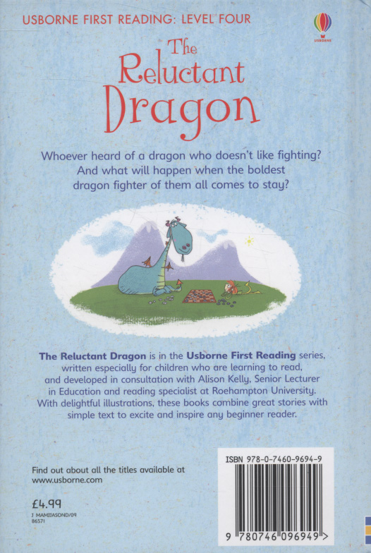 Usborne First Reading 4 The Reluctant Dragon