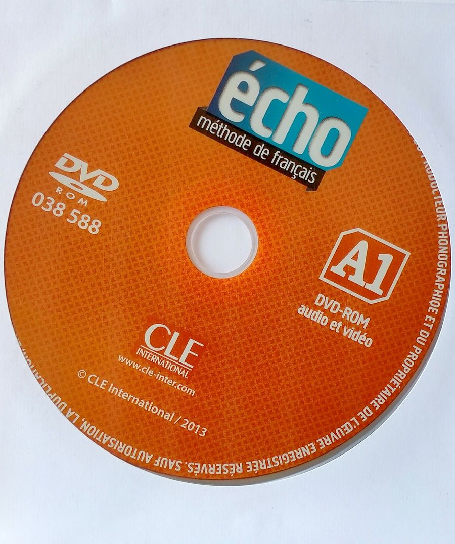 Echo 2eme edition A1 Livre + DVD-ROM + Livre-web