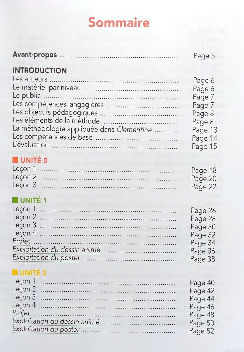 Clementine 2 Guide pedagogique