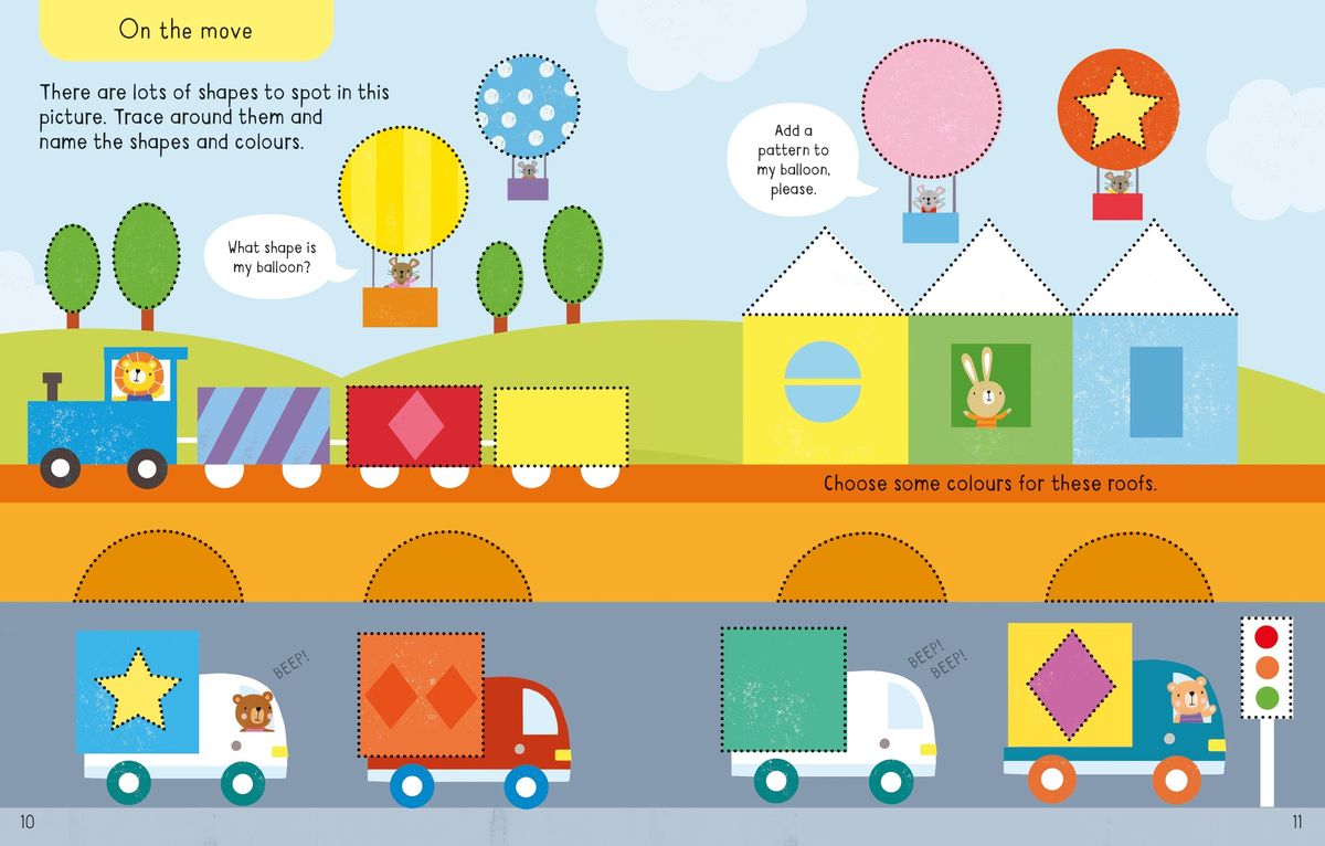 Usborne Early Years Get Ready for School Activity Book