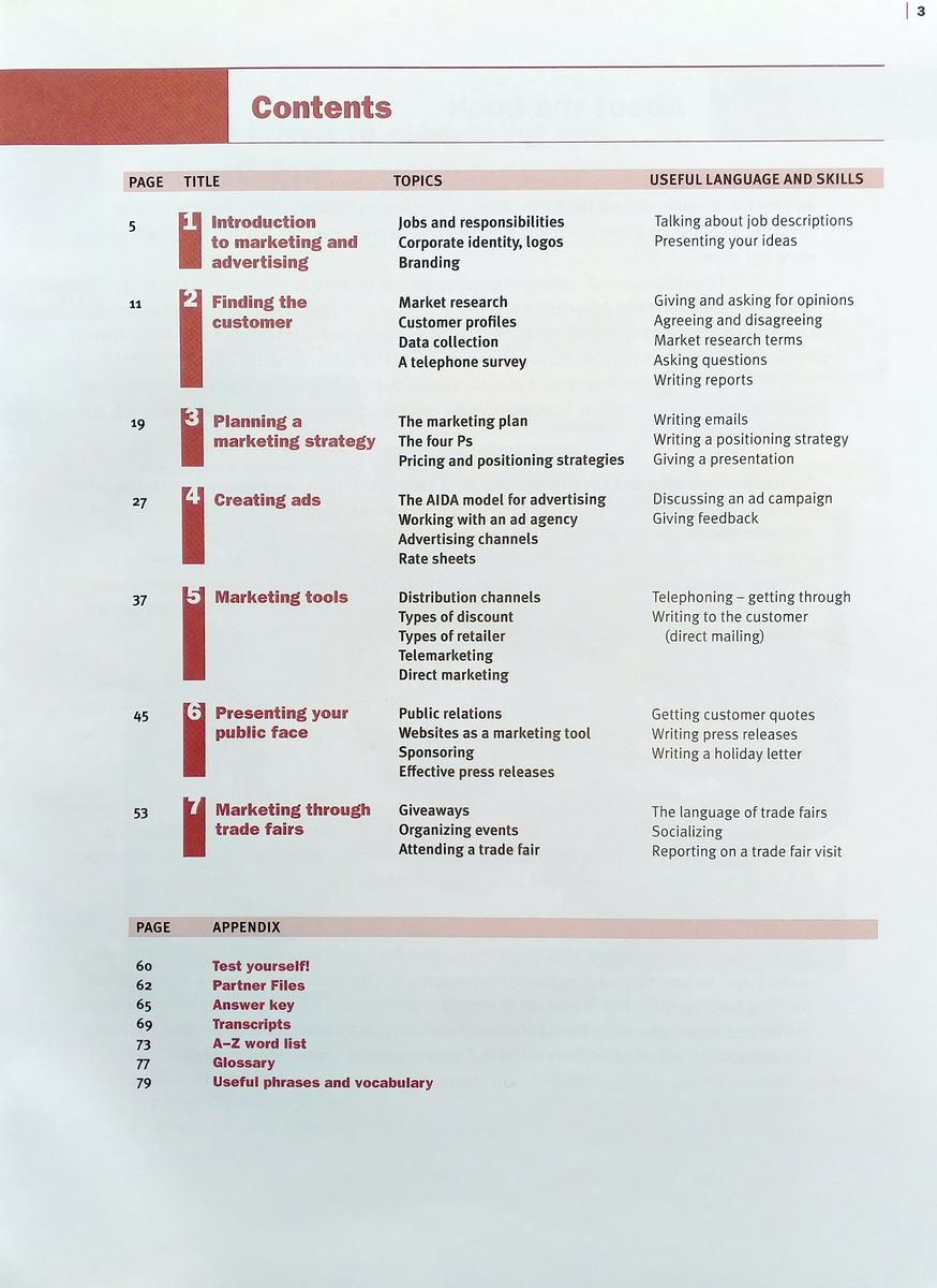 Express Series English for Marketing and Advertising Student's Book