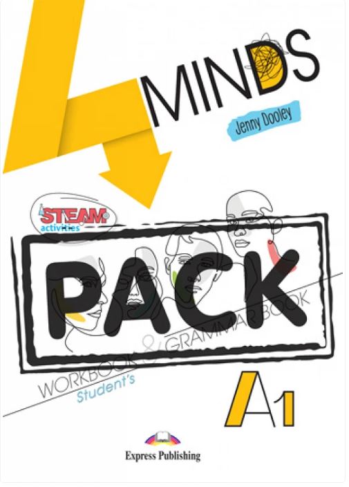 4Minds A1 Workbook and Grammar Student's Book with Digibooks