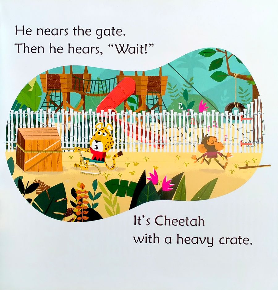 Usborne Phonics Readers Chimp with a Limp