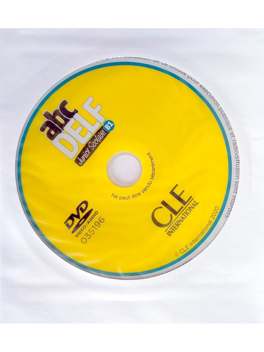 ABC DELF Junior scolaire B1 Livre + DVD + web