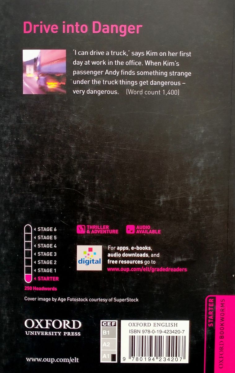 Oxford Bookworms Library  Starter Drive into Danger with Audio Download (access card inside)