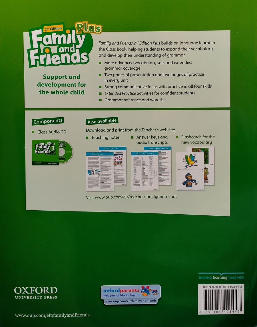 Family and Friends (2nd edition) 3 Plus Grammar and Vocabulary Builder