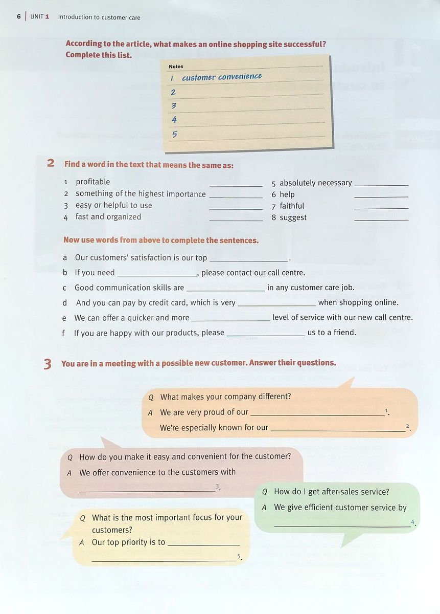 Express Series English for Customer Care Student's Book