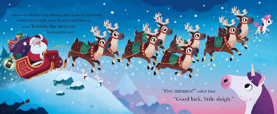 Ten Minutes to Bed Little Unicorn's Christmas