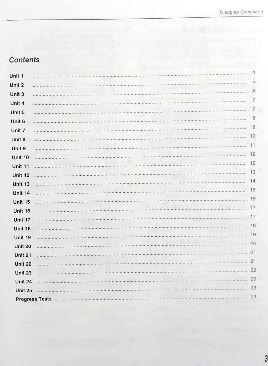 Enterprise 3 Pre-Intermediate Grammar Teacher's Book