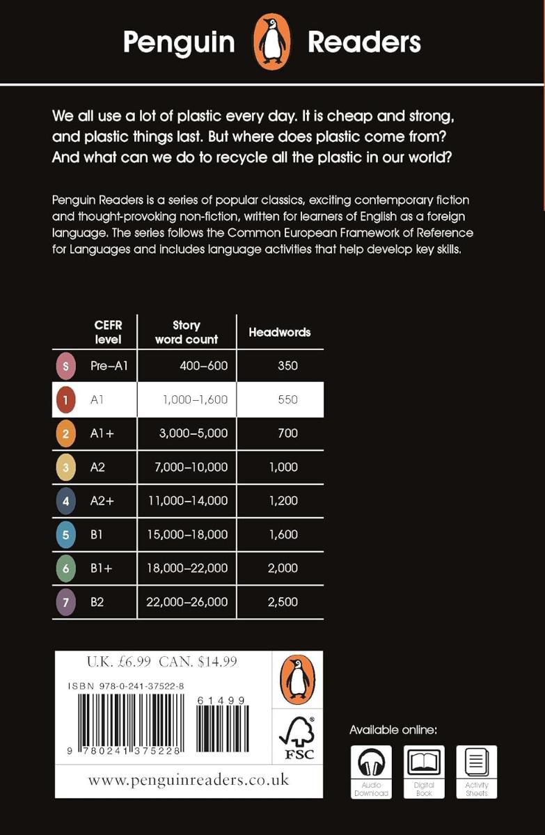 Penguin Readers 1 Plastic