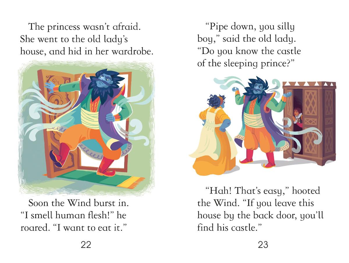 Usborne Young Reading 1 Forgotten Fairy Tales Sleeping Prince