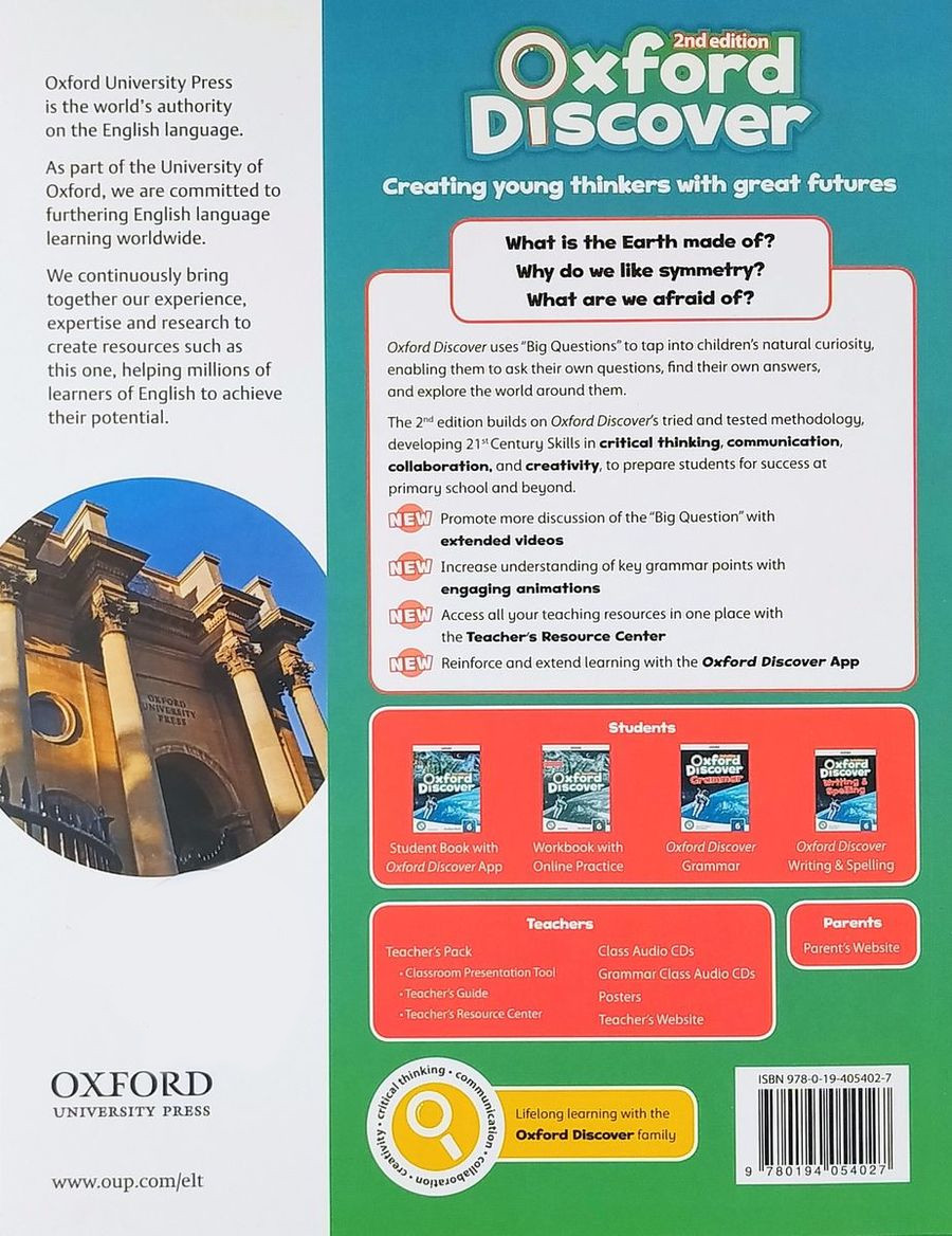 Oxford Discover (2nd edition) 6 Student Book with App